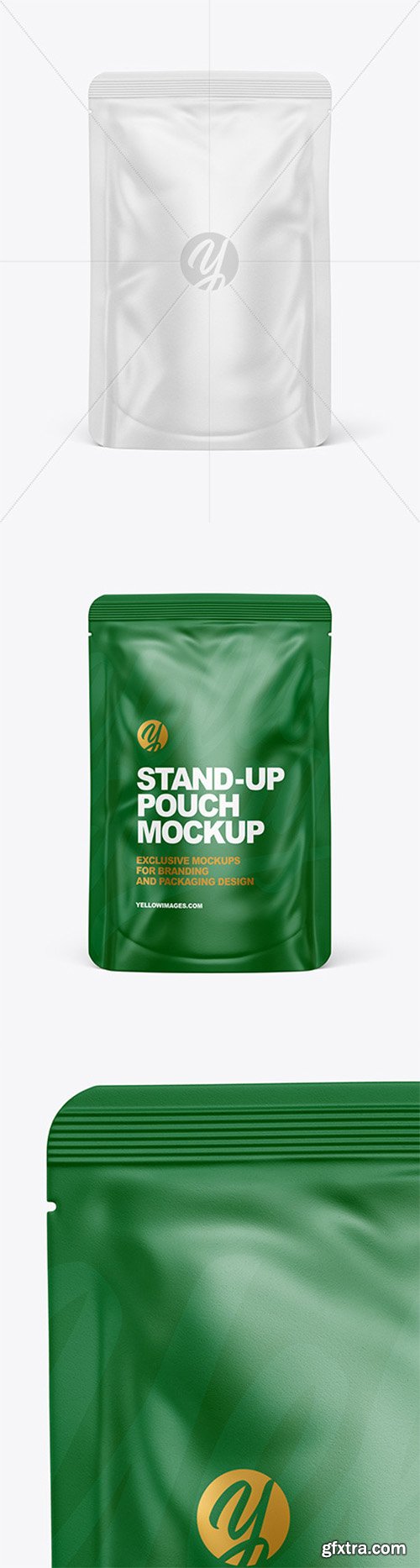 Paper Stand-up Pouch Mockup 61334