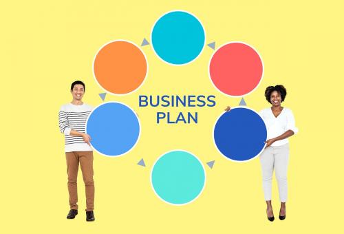 Partners with a business plan - 503836
