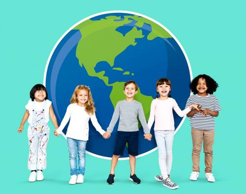 Kids supporting environmental causes - 503867