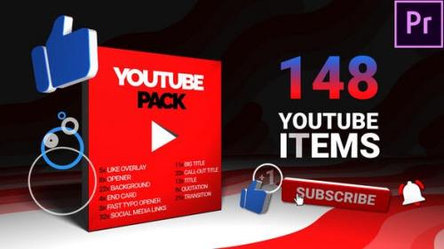 Videohive - Youtube Pack - MOGRT for Premiere - 25269361