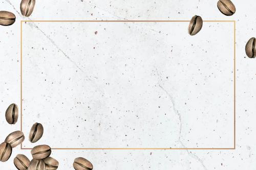 Blank coffee day background design vector - 1206656