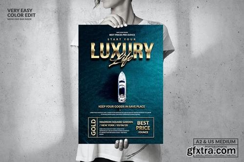 Luxury Life - Big Poster Design