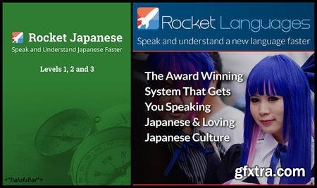Rocket Japanese Levels 1-3 Complete with Bonus Survival Kits
