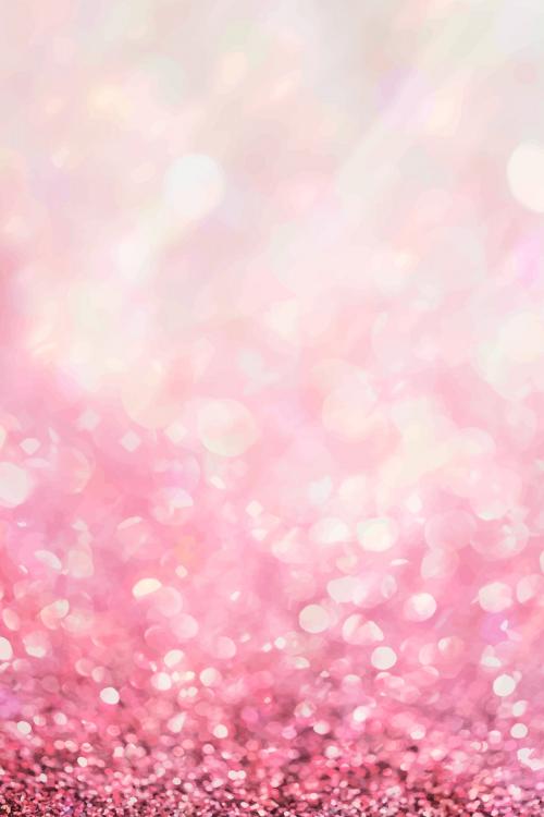 Pink sparkles gradient bokeh background vector - 2280284