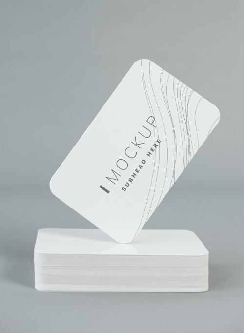 White business card design mockup - 502829