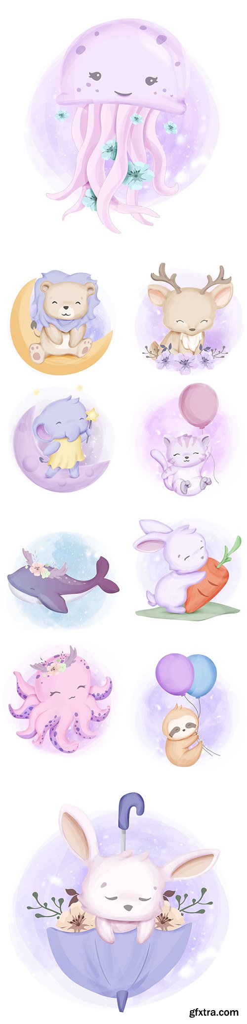 Adolable Cute Animals Collection