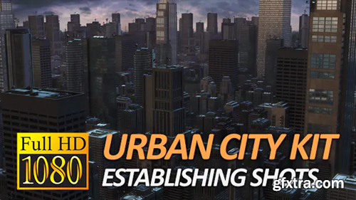Videohive Urban City Pack - Establishing Shots (1080P) 16562496
