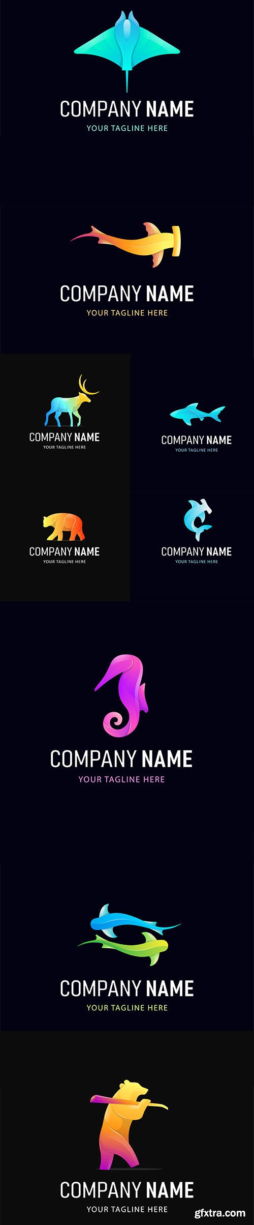 Colorful Logo Template Collection