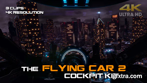 Videohive The Flying Car 2 - Cockpit Kit 18794686