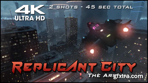 Videohive Replicant City - The Arrival (4K) 21577678