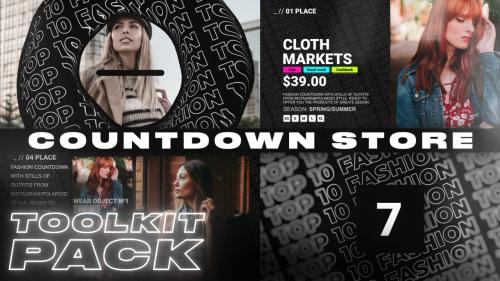 MotionArray - Fashion Countdown Store Pack - 624405