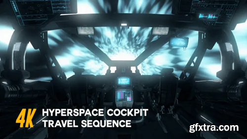 Videohive Hyperspace Cockpit Travel Sequence (HD) 26981973