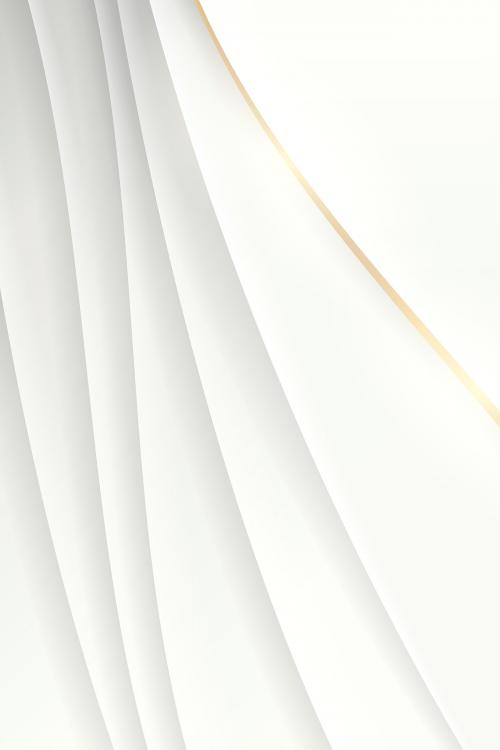 White abstract wavy background vector - 2046547