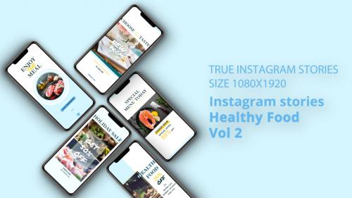 MotionArray - Instagram Stories: Healthy Food Vol 2 - 346639