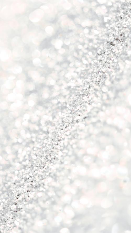 Light silver glitter textured mobile wallpaper - 2281047
