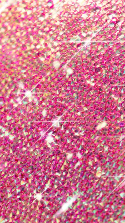 Pink crystals glitter background mobile phone wallpaper - 2281066