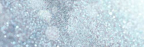 Light silver glitter textured social banner - 2281114