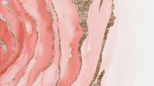 Shimmering pink watercolor brush stoke background vector - 2051463