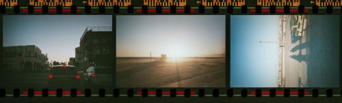 Beach and summer vibes in a film strip - 2268782