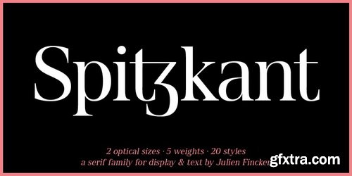 Spitzkant Font Family