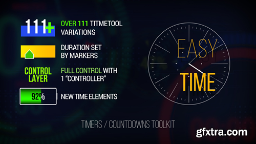 MotionArray Easy Time | Timer / Countdown Toolkit 624150