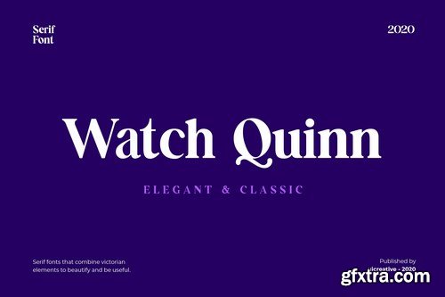 Watch Quinn Serif Font