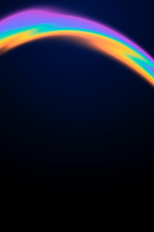 Abstract colorful wave on dark background vector - 2094951