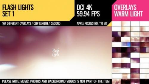Videohive - Flash Lights (4K Set 1) - 27216282