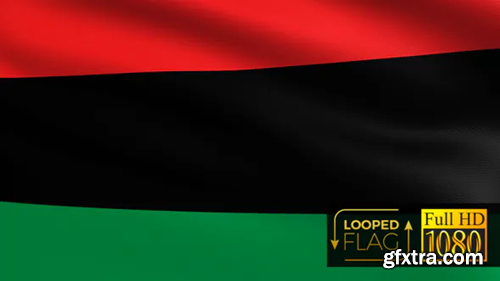 Videohive Pan African Flag 27238257