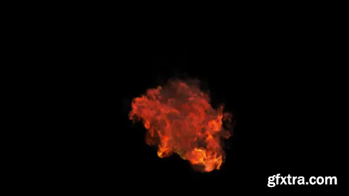 Videohive Fire with Smoke 27250039