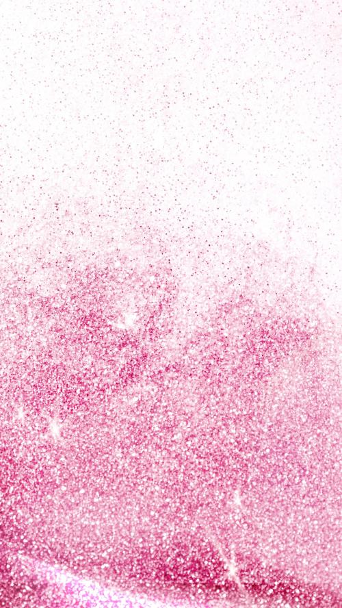Pink ombre glitter textured mobile wallpaper - 2280907