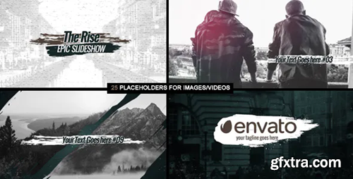 Videohive The Rise - Epic Sideshow 12695374
