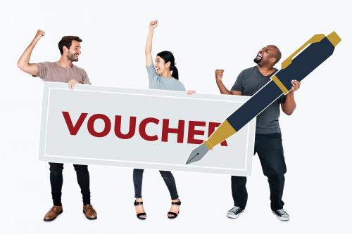 People won a gift voucher - 477526