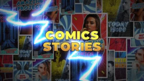 Videohive - Comics Instagram Stories - Premiere Pro - 27195288