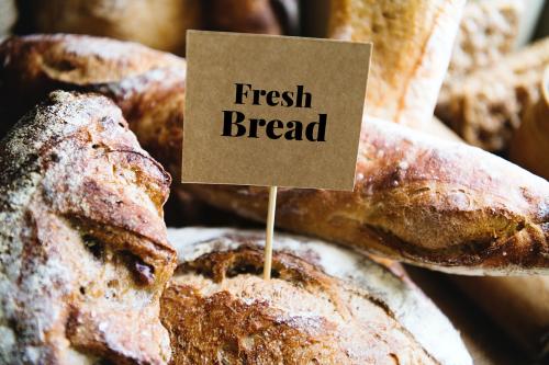 Homemade fresh bread food photography recipe idea - 484598