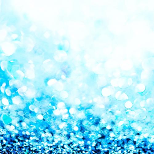 Shiny blue glitter textured social ads - 2280731
