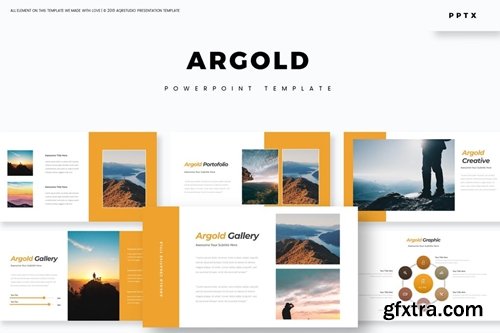Argold Powerpoint, Keynote and Google Slides Templates