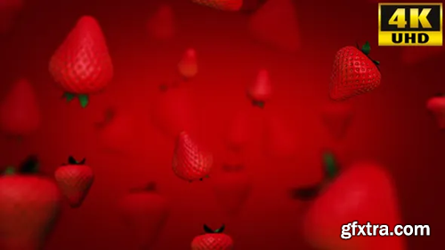 Videohive Strawberry And Berry Background Loops Pack V1 27318320