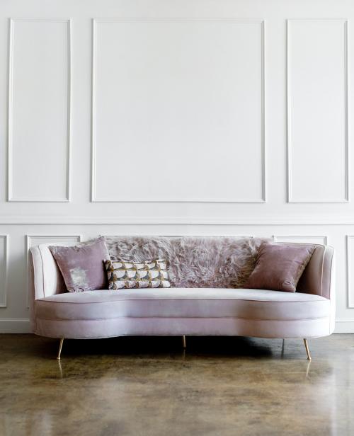 Modern pastel living room decor - 1224454