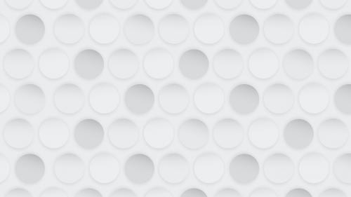 White and gray seamless round pattern vector - 1229515