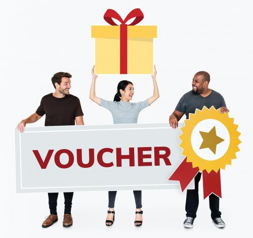 People winning a gift voucher - 477262