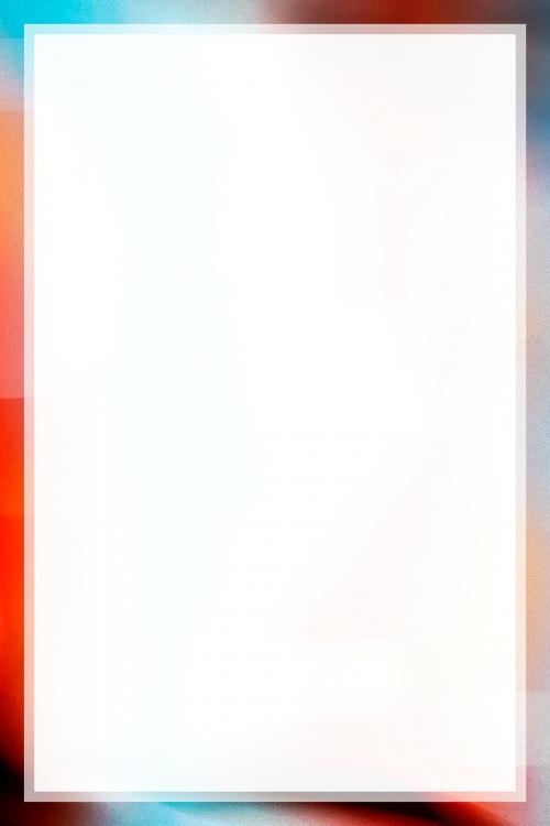 Colorful glitch frame vector - 1230041