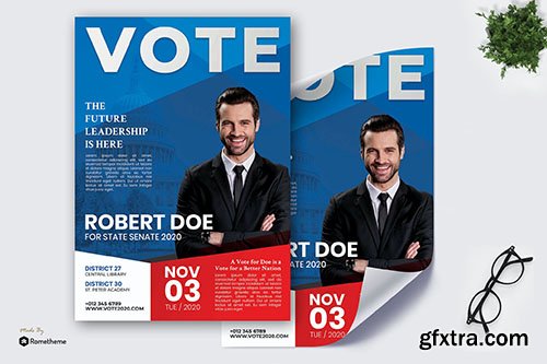 Election Robert Doe - Political Poster RB
