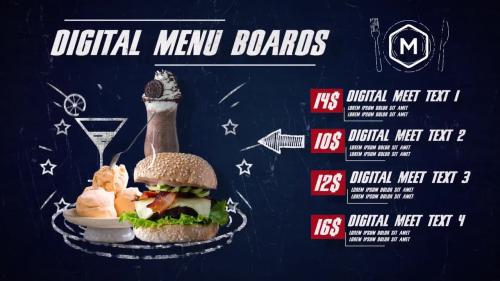 MotionArray - Digital Menu Restaurant - 362551