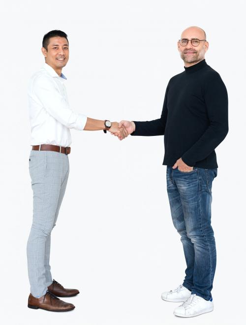 Business partners in a handshake - 475345