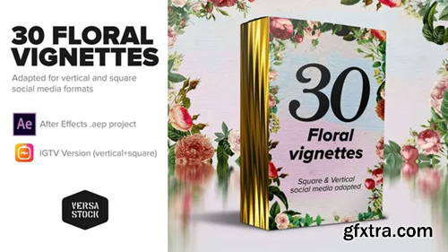 Videohive In Full Bloom - Floral Vignettes 27394488
