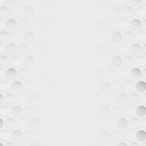 White and gray seamless round pattern vector - 1229517