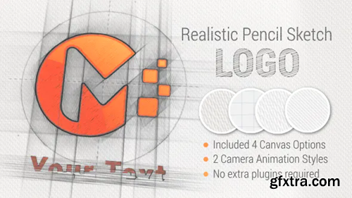 Videohive Pencil Sketch Logo 21345972