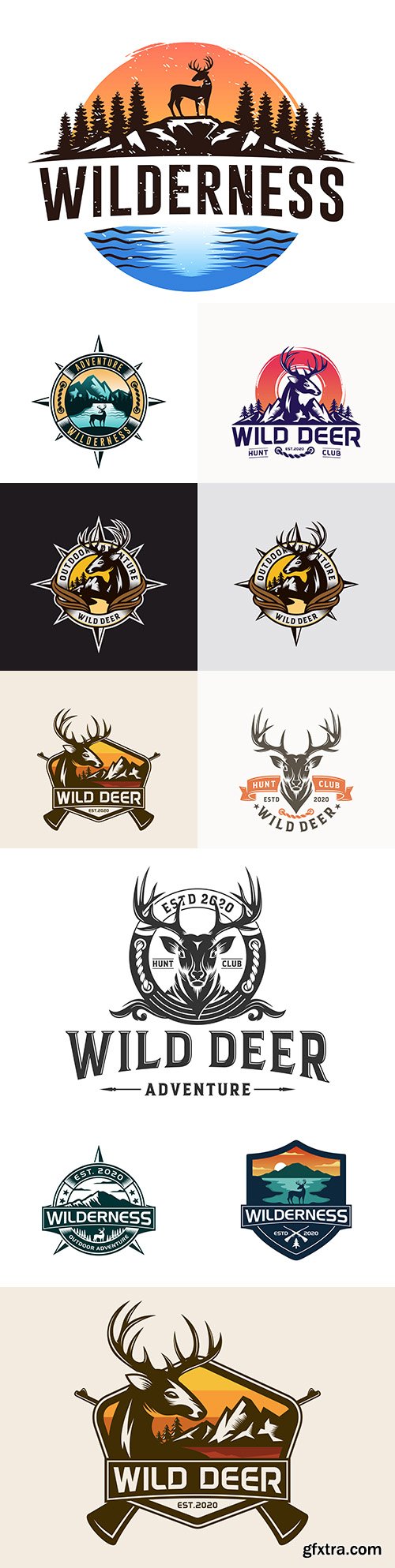 Wilderness brand name company logos corporate design