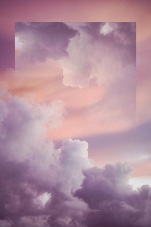Pastel cloudy sky background - 1233413